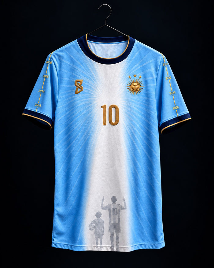 Maillot Hommage « La Pulga » 10 – Édition El Último Tango