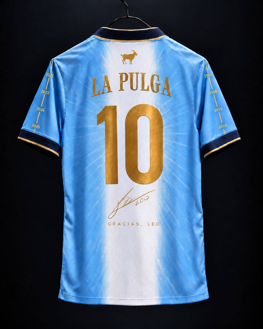 Maillot Hommage « La Pulga » 10 – Édition El Último Tango