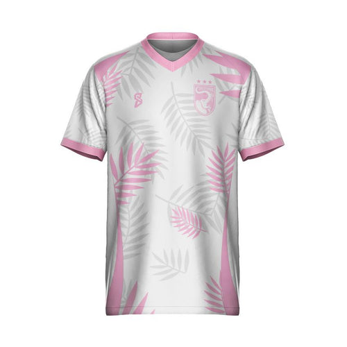 Côte d'Ivoire- Rose & blanc