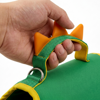 Detail — reinforced rescue handle and metal ring